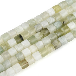 Природного нефрита Xiuyan бисер нитей&nbsp;G-T141-86B-01