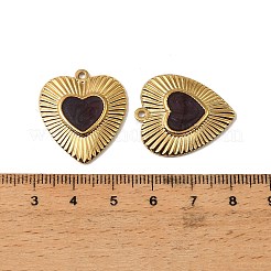 304 Edelstahl-Emaille-Anhänger&nbsp;STAS-I371-31G-03