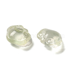 Pendentifs en verre transparent&nbsp;GLAA-D025-08E