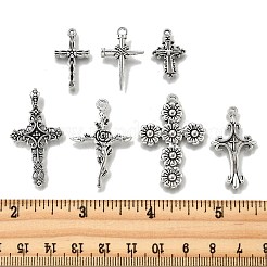 35шт 7 стиля подвески из сплава в тибетском стиле&nbsp;TIBE-FP0001-20