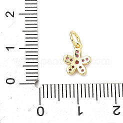 Латунные микро проложить кубического циркония подвески&nbsp;KK-C156-09G-02