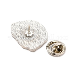 Эмалированная булавка с латунными защелками-бабочками&nbsp;LS-JEWB-A006-03I