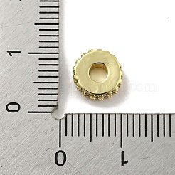 Покрытие стойки латунь с фианитами&nbsp;KK-B091-04A-04G