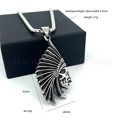 Винтажный кулон в стиле индейцев&nbsp;AR3449