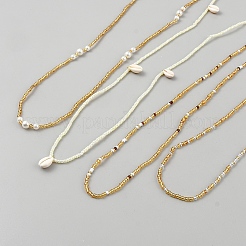 Пластиковые пояса бисерная цепочка&nbsp;AJEW-WH20059-39D