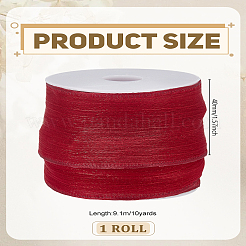 Ленты из полиэстера и органзы 10 м.&nbsp;SRIB-LP0001-07A