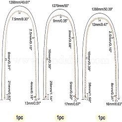 3 tracolla per borsa a catena in alluminio con 3 stili&nbsp;FIND-WR0002-71