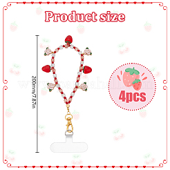 4 sangle mobile en verre et acrylique&nbsp;HJEW-HY00119