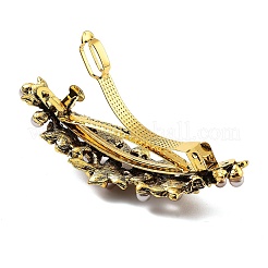 Fiore del rhinestone della lega mollette per capelli&nbsp;LS-PHAR-S604-01AG-01