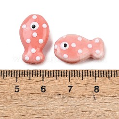 Фарфоровые бусины ручной работы&nbsp;PORC-B009-03B