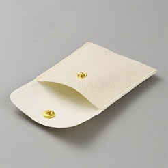 Sacchetti per gioielli in microfibra per orecchini&nbsp;ABAG-WH0039-31B