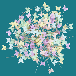 4 коробка железных булавок FIND-CP0003-04A