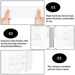 Ceintures de chaîne en simili cuir&nbsp;AJEW-WH20018-20C