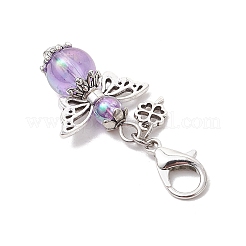 Украшения из акриловой подвески в виде ангела&nbsp;HJEW-JM03105-01