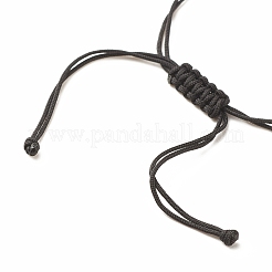 Braccialetto di perline intrecciate con conchiglia acrilica e smalto&nbsp;BJEW-JB08130-02