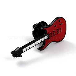 Broche en émail de guitare&nbsp;JEWB-P011-01EB