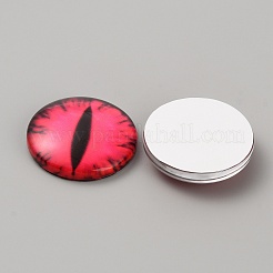 Cabochon luminosi con occhi in vetro autoadesivi&nbsp;DIY-WH0304-941C-44