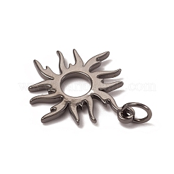 Подвески из латуни солнечное затмение&nbsp;KK-I668-08