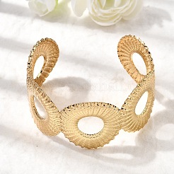 Браслеты-манжеты из нержавеющей стали 304&nbsp;BJEW-P368-10G