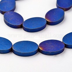 Electroplate non magnetici ematite sintetico fili di perline&nbsp;G-F300-10-F
