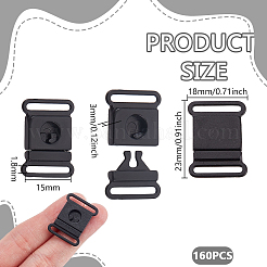 Пластиковые пряжки&nbsp;FIND-GA0007-52B