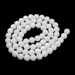 Supports de perles de verre imitation jade&nbsp;X-EGLA-A035-J10mm-D05