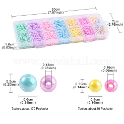 Непрозрачные акриловые бусины&nbsp;SACR-YW0001-33