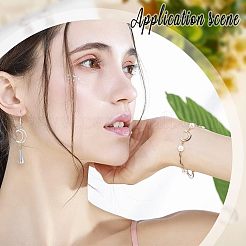 40 шт. 2-х цветные латунные соединительные кольца&nbsp;KK-HY0001-26