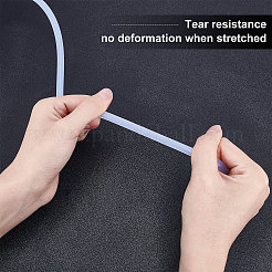 Tuyau creux en caoutchouc de silicone cordon tubulaire en caoutchouc synthétique&nbsp;RCOR-WH0003-02