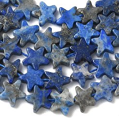 Нитки бусины из натурального ляписа-лазури&nbsp;G-F817-A03-01