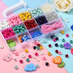 Набор для изготовления ювелирных изделий из дерева своими руками&nbsp;DIY-YW0005-58