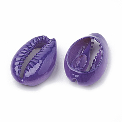 Бусины из натуральных раковин каури&nbsp;X-SHEL-T007-74B