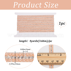 Glitzerglas-Hotfix-Strasse und Kunstperlen&nbsp;DIY-WH20011-18A
