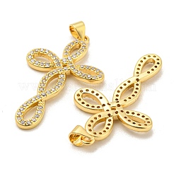 Стойки обшивки латунь микро проложить Циркон подвеску&nbsp;KK-F869-12G