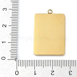 Pendentifs en strass en acier inoxydable 304&nbsp;STAS-D306-01G-B