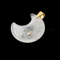Naturquarz Kristall Anhänger&nbsp;X-G-A297-02G-12