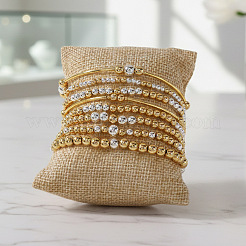 8 шт. 8 варианта латунных круглых бусин&nbsp;HH7054-1