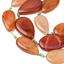 Натуральные полосатые агатовые бусы&nbsp;G-F825-E01-01