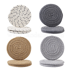 12 шт. 2-х стильные прихватки для горячих горшков из хлопчатобумажной нити&nbsp;AJEW-MP0001-33