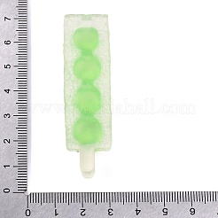 Cabochons en résine transparente imprimée imitant des aliments&nbsp;RE-CBA6D7B-05