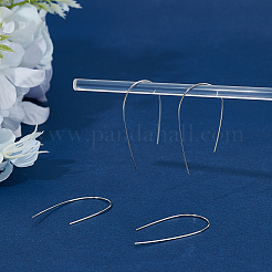 2 пара сережек из стерлингового серебра&nbsp;STER-WH0061-46P