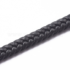 Corde En Cuir Tressé Marron 2 Mètres - DIY Bracelet Collier Bijoux