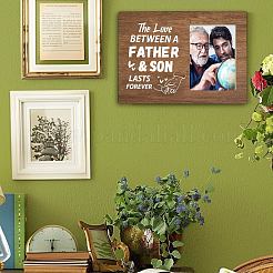 Подставки для деревянных фоторамок ко Дню отца&nbsp;ODIS-WH20006-004
