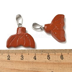 Natürliche rote Jaspis Anhänger&nbsp;G-Z067-01P-10