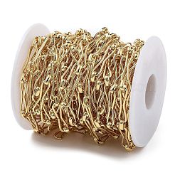 Латунные звенья цепи в форме песочных часов с покрытием стойки&nbsp;CHC-G023-01G