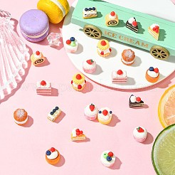 44 шт. миниатюрных украшений для торта в 11 стилях&nbsp;DJEW-CJ0001-29