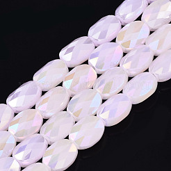 Стеклянные бусины с гальваническим покрытием &nbsp;EGLA-S194-11A-B05