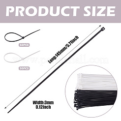 100 x Kabelbinder aus Nylon&nbsp;TOOL-TA0001-14B-01