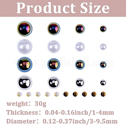 1 Beutel Harz-Cabochons&nbsp;RESI-CP0001-11A