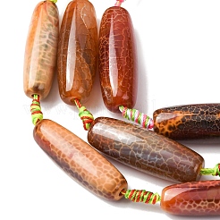 Природные пожары треск агат бисер нитей&nbsp;G-P605-E01-01